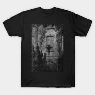 The Raven - Gustave Dore T-Shirt